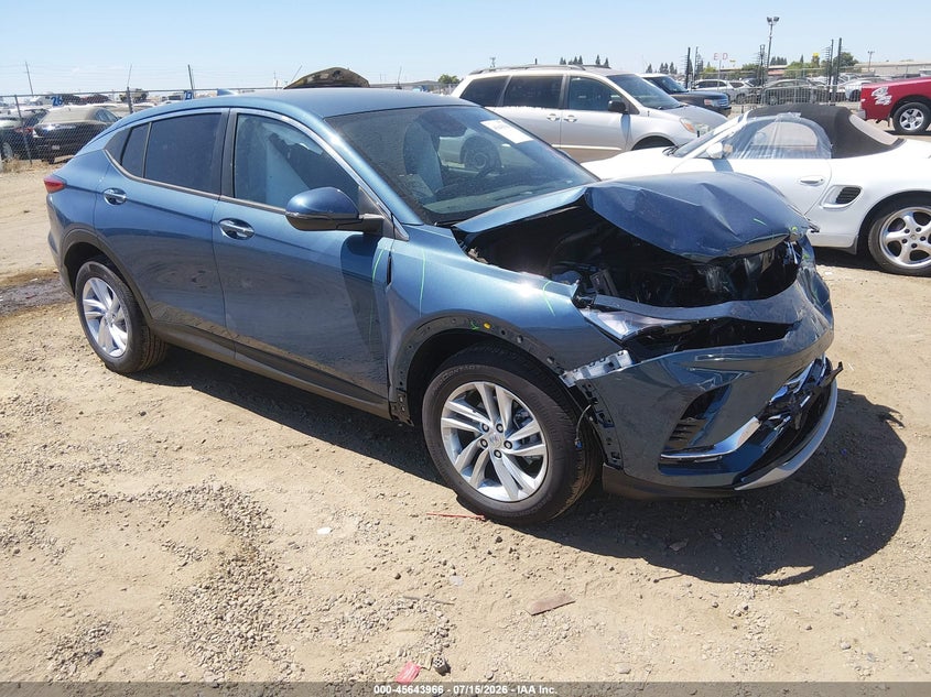 2026 Buick Envista VIN KL47LAEP9TB222931 IAAI salvage auction — FRONT END, Enterprise Vehicles Clear Only (California), sold $625 on 2026-07-29 (photo 1)