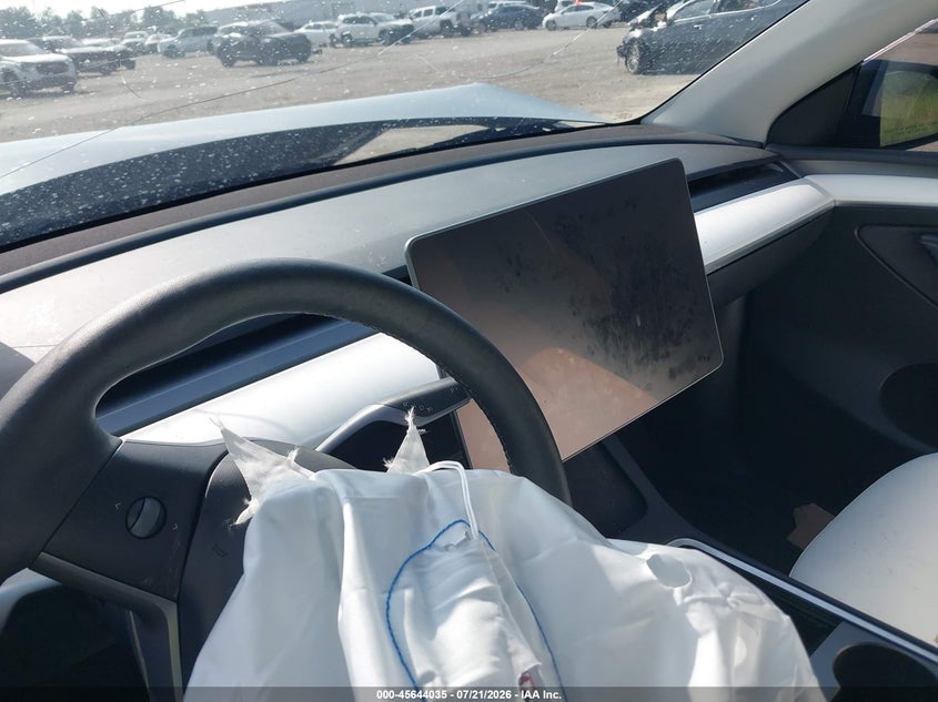 2024 Tesla Model y VIN 7SAYGDEF0RF052491 IAAI salvage auction — FRONT END, Salvage (Louisiana), sold $10,100 on 2026-08-30 (photo 7)