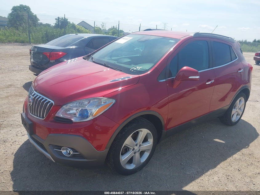 2015 Buick Encore VIN KL4CJFSB7FB263704 IAAI salvage auction — NORMAL WEAR, Clear-Endorsement (Wisconsin), sold $25 on 2026-07-21 (photo 2)