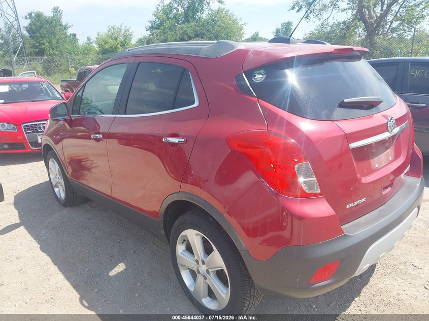 2015 Buick Encore VIN KL4CJFSB7FB263704 IAAI salvage auction — NORMAL WEAR, Clear-Endorsement (Wisconsin), sold $25 on 2026-07-21 (photo 3)