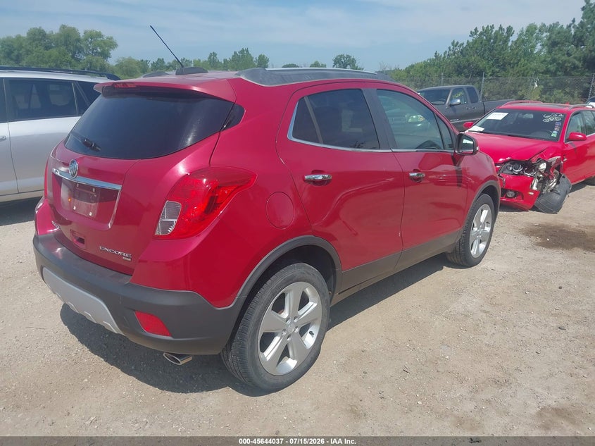 2015 Buick Encore VIN KL4CJFSB7FB263704 IAAI salvage auction — NORMAL WEAR, Clear-Endorsement (Wisconsin), sold $25 on 2026-07-21 (photo 4)