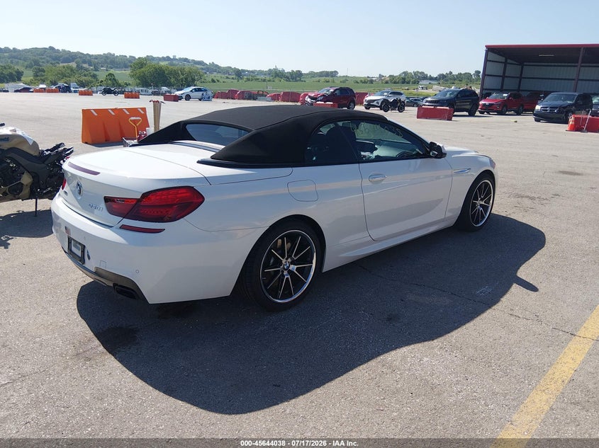 2018 BMW 6er VIN WBA6F7C5XJG232331 IAAI salvage auction — FRONT END, Salvage (Missouri), sold $11,000 on 2026-08-13 (photo 4)