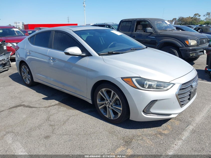 2017 Hyundai Elantra VIN KMHD84LF8HU224022 IAAI salvage auction — NORMAL WEAR, Clear - Dealer Only (California), sold $825 on 2026-07-23 (photo 1)