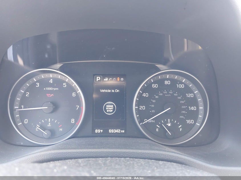 2017 Hyundai Elantra VIN KMHD84LF8HU224022 IAAI salvage auction — NORMAL WEAR, Clear - Dealer Only (California), sold $825 on 2026-07-23 (photo 7)