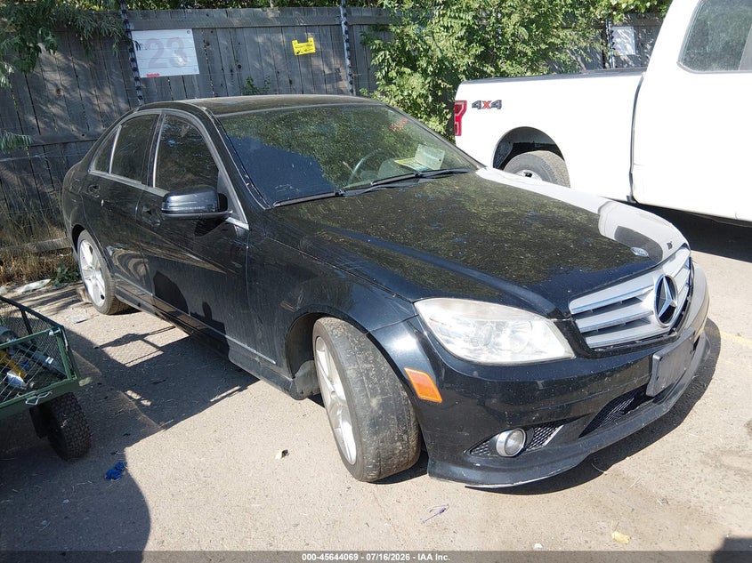 2010 Mercedes-benz C class VIN WDDGF8BB6AR126182 IAAI salvage auction — NORMAL WEAR, Clear (Colorado), sold $25 on 2026-07-28 (photo 1)