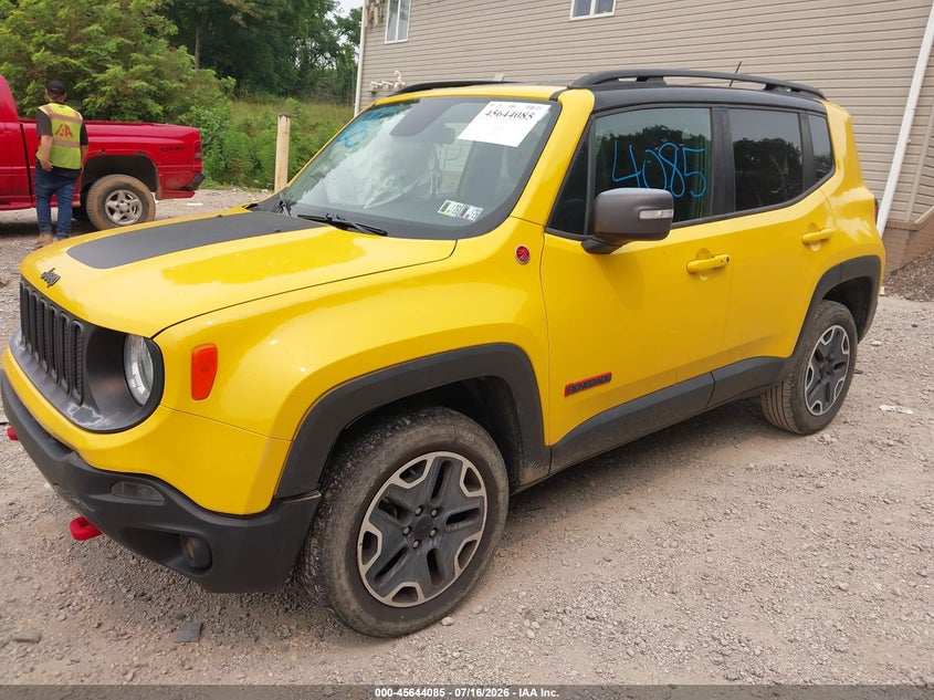 2016 Jeep Renegade VIN ZACCJBCTXGPD66144 IAAI salvage auction — FRONT END, Salvage Title, sold $1,600 on 2026-08-19 (photo 2)