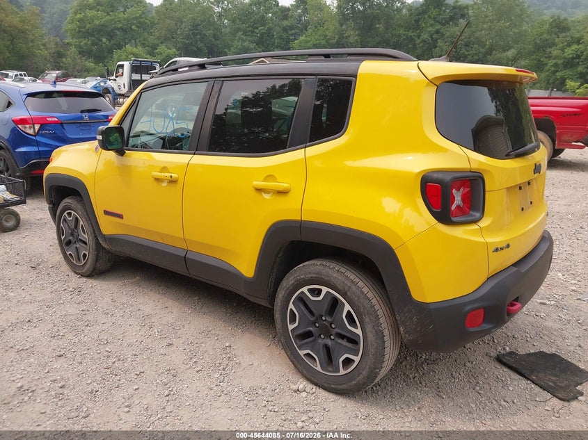2016 Jeep Renegade VIN ZACCJBCTXGPD66144 IAAI salvage auction — FRONT END, Salvage Title, sold $1,600 on 2026-08-19 (photo 3)