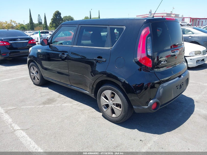 2014 Kia Soul VIN KNDJN2A2XE7052364 IAAI salvage auction — RIGHT FRONT, Salvage (California), sold $25 on 2026-07-23 (photo 3)