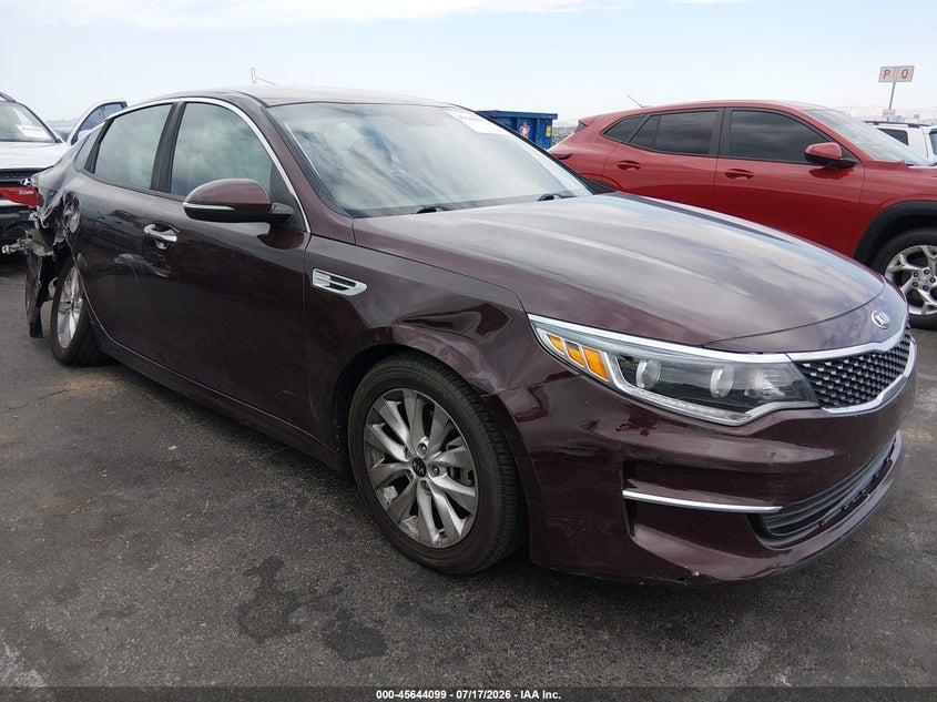 2017 Kia Optima VIN 5XXGU4L38HG151596 IAAI salvage auction — NORMAL WEAR, Regular (Nevada), sold $1,350 on 2026-07-24 (photo 1)