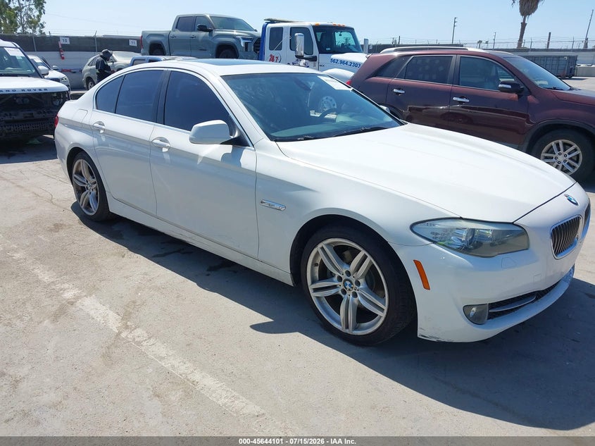 2012 BMW 5 series VIN WBAXG5C56CDX05104 IAAI salvage auction — NORMAL WEAR, Clear - Dealer Only (California), sold $1,325 on 2026-07-29 (photo 1)