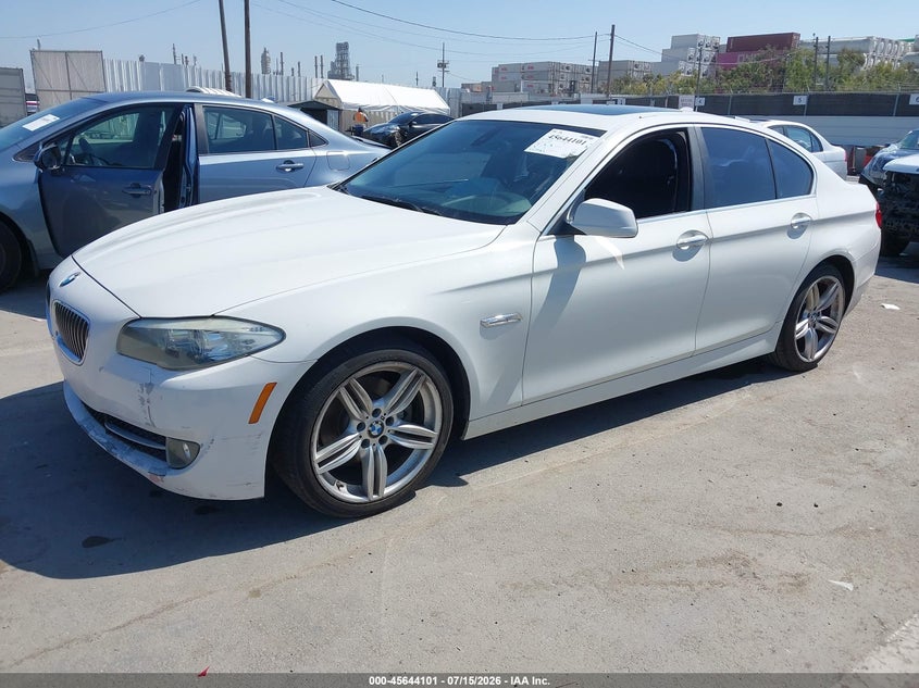 2012 BMW 5 series VIN WBAXG5C56CDX05104 IAAI salvage auction — NORMAL WEAR, Clear - Dealer Only (California), sold $1,325 on 2026-07-29 (photo 2)