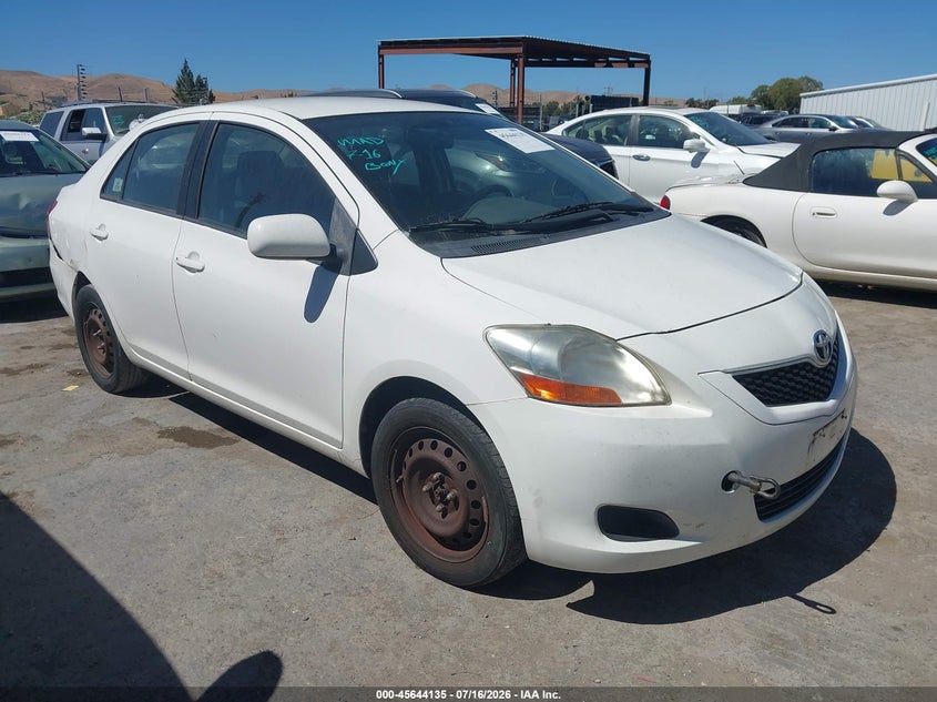 2010 Toyota Yaris VIN JTDBT4K32A1383434 IAAI salvage auction — NORMAL WEAR, Clear - Dealer Only (California), sold $1,250 on 2026-07-30 (photo 1)