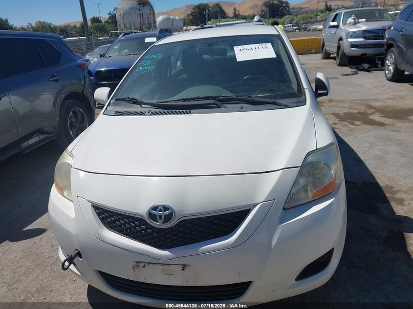 2010 Toyota Yaris VIN JTDBT4K32A1383434 IAAI salvage auction — NORMAL WEAR, Clear - Dealer Only (California), sold $1,250 on 2026-07-30 (photo 6)