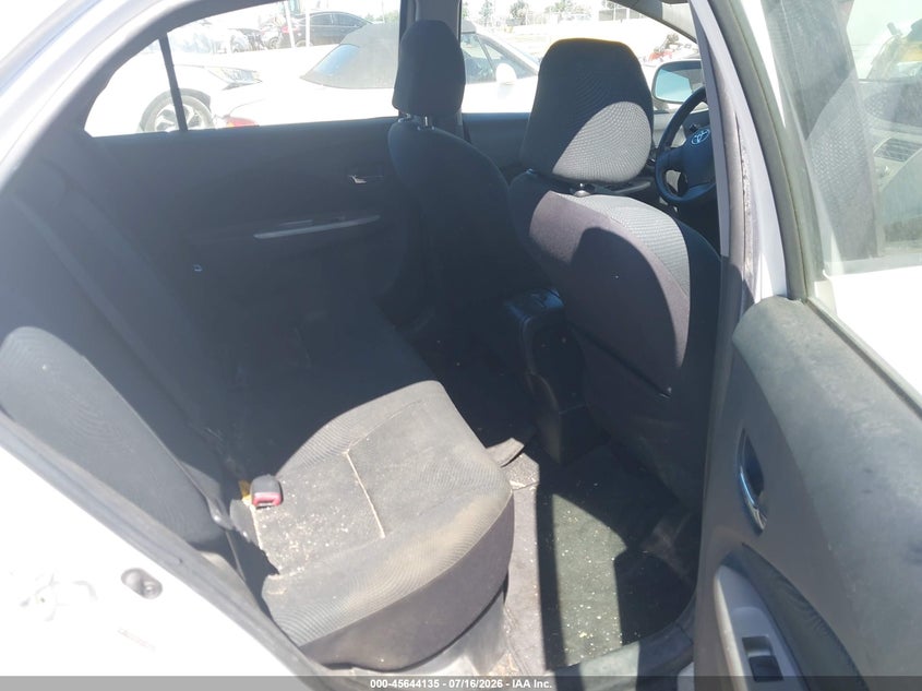 2010 Toyota Yaris VIN JTDBT4K32A1383434 IAAI salvage auction — NORMAL WEAR, Clear - Dealer Only (California), sold $1,250 on 2026-07-30 (photo 8)