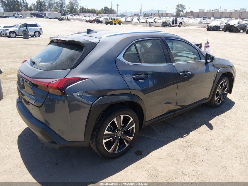 2022 Lexus Ux VIN JTHX3JBH5N2045945 IAAI salvage auction — FRONT END, Salvage (California), sold $9,050 on 2026-07-29 (photo 4)