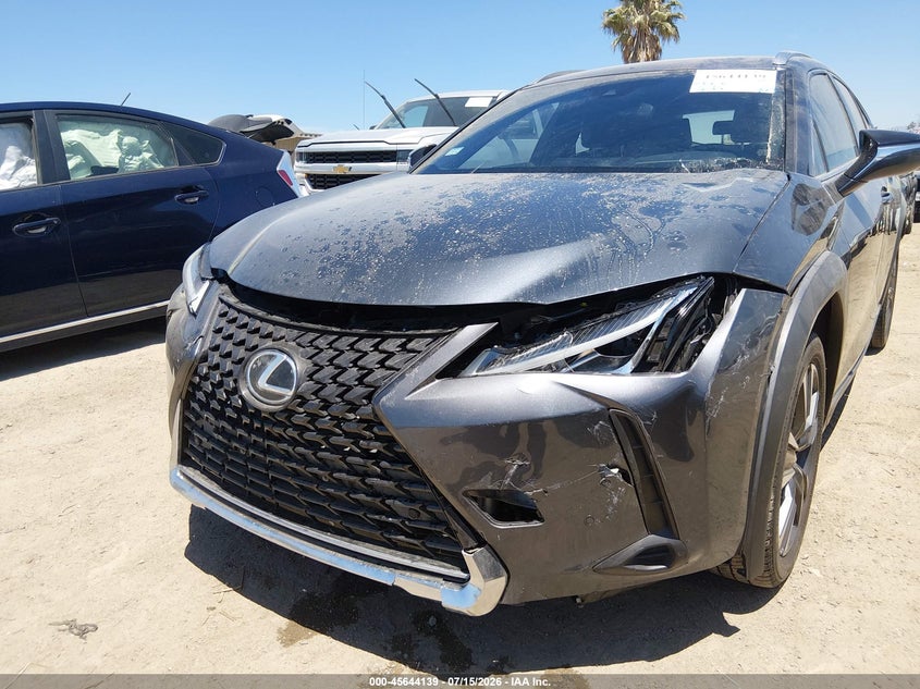 2022 Lexus Ux VIN JTHX3JBH5N2045945 IAAI salvage auction — FRONT END, Salvage (California), sold $9,050 on 2026-07-29 (photo 6)