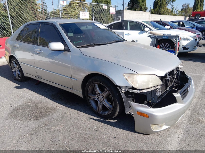 2002 Lexus Is 300 VIN JTHBD192620058042 IAAI salvage auction — FRONT END, Salvage (California), sold $600 on 2026-07-30 (photo 1)