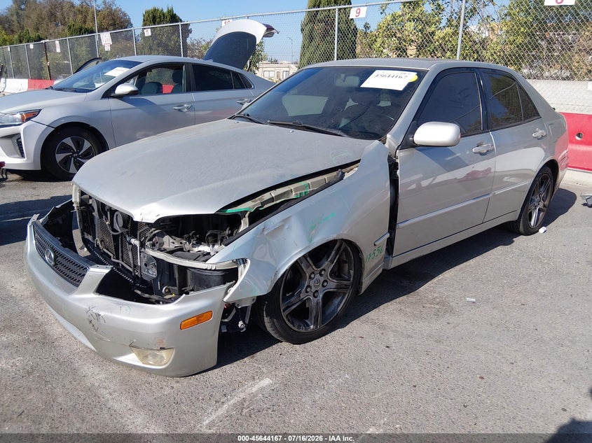 2002 Lexus Is 300 VIN JTHBD192620058042 IAAI salvage auction — FRONT END, Salvage (California), sold $600 on 2026-07-30 (photo 2)