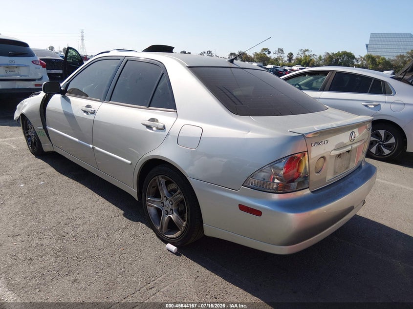 2002 Lexus Is 300 VIN JTHBD192620058042 IAAI salvage auction — FRONT END, Salvage (California), sold $600 on 2026-07-30 (photo 3)