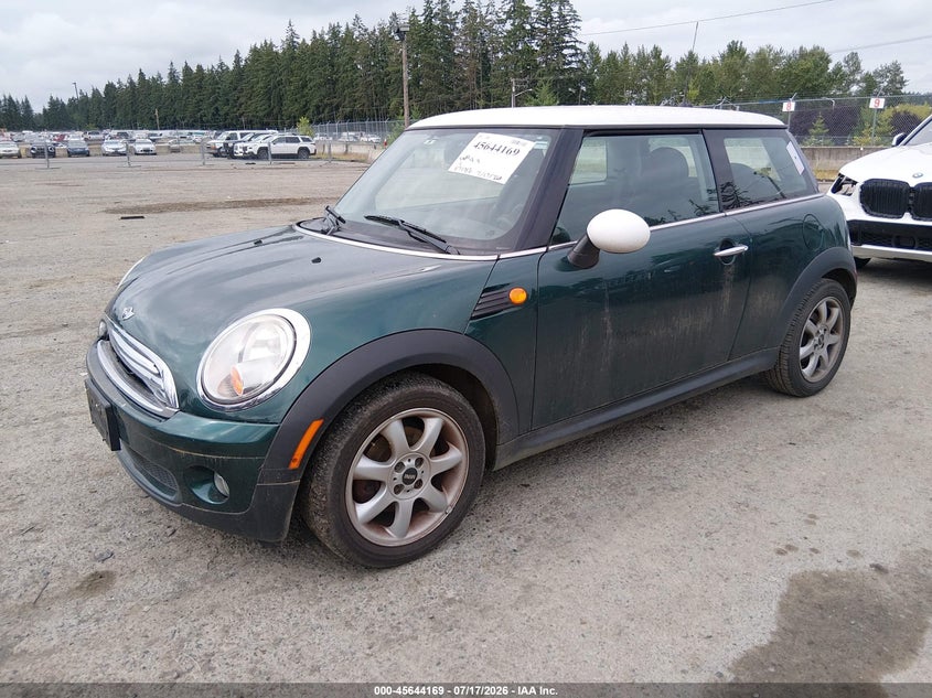 2007 Mini Cooper VIN WMWMF33567TU60648 IAAI salvage auction — FRONT END, Clear (Washington), sold $325 on 2026-07-29 (photo 2)