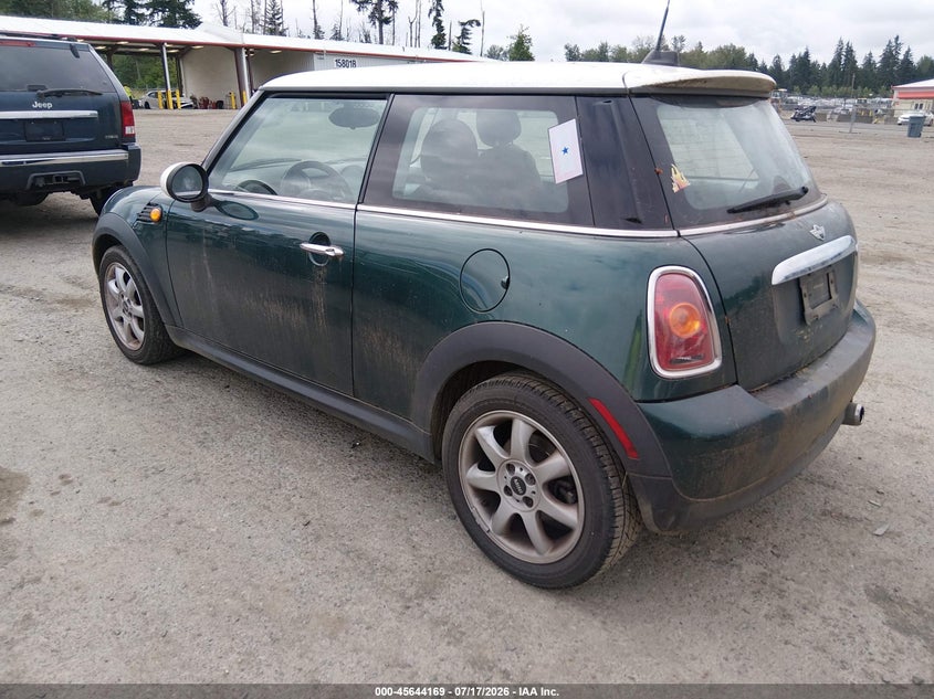 2007 Mini Cooper VIN WMWMF33567TU60648 IAAI salvage auction — FRONT END, Clear (Washington), sold $325 on 2026-07-29 (photo 3)