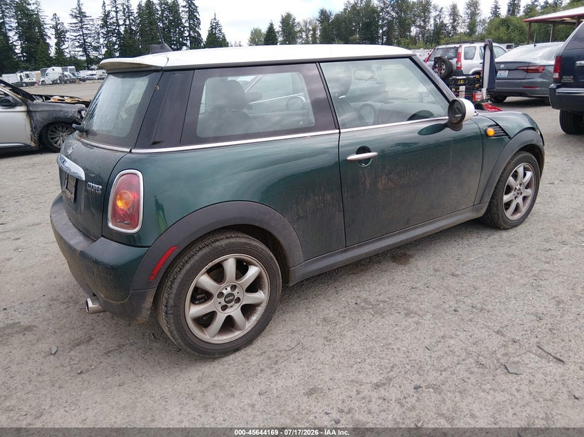 2007 Mini Cooper VIN WMWMF33567TU60648 IAAI salvage auction — FRONT END, Clear (Washington), sold $325 on 2026-07-29 (photo 4)