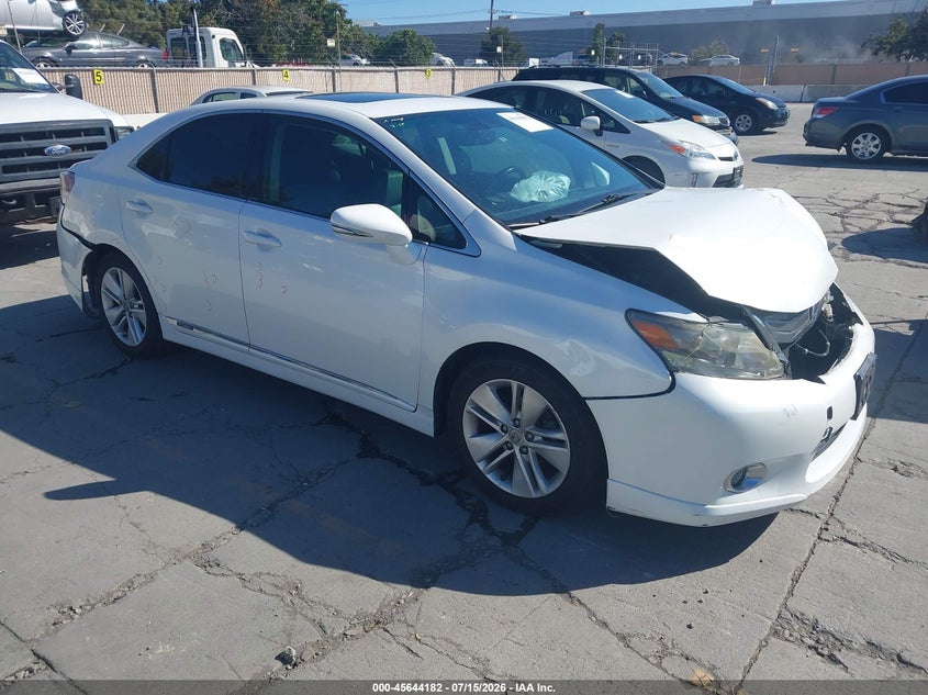 2010 Lexus Hs 250h VIN JTHBB1BAXA2030951 IAAI salvage auction — NORMAL WEAR, Clear - Dealer Only (California), sold $525 on 2026-07-29 (photo 1)