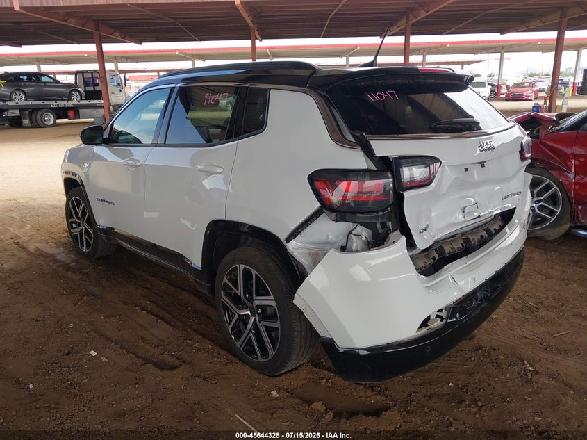 2025 Jeep Compass VIN 3C4NJDCN6ST615935 IAAI salvage auction — REAR END, Enterprise Vehicles Clear Only (Utah), sold $12,650 on 2026-07-28 (photo 3)