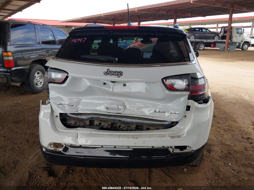 2025 Jeep Compass VIN 3C4NJDCN6ST615935 IAAI salvage auction — REAR END, Enterprise Vehicles Clear Only (Utah), sold $12,650 on 2026-07-28 (photo 6)