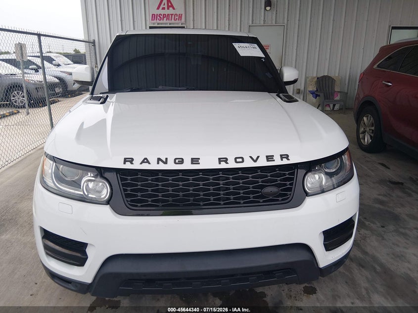 2016 Land rover Range rover sport VIN SALWG2KF0GA598395 IAAI salvage auction — UNKNOWN, Original (Texas), sold $7,500 on 2026-07-31 (photo 6)