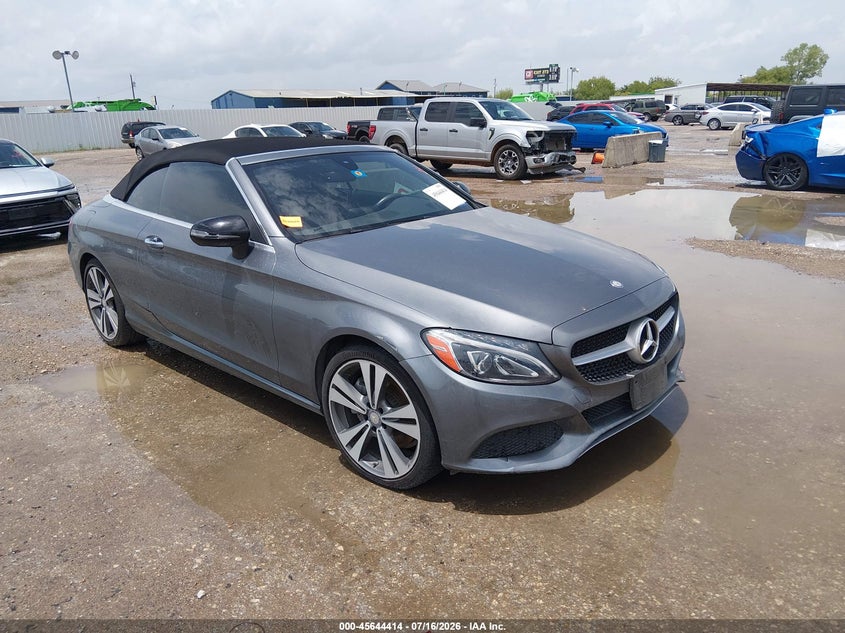 2017 Mercedes-benz C-klasse VIN WDDWK4JB7HF494061 IAAI salvage auction — FRESH WATER, Salvage (Texas), sold $5,225 on 2026-08-12 (photo 1)