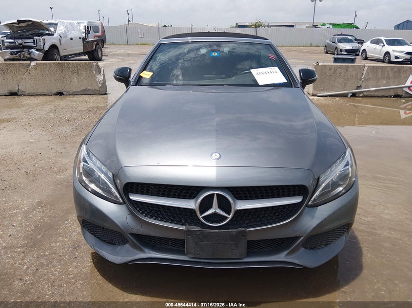 2017 Mercedes-benz C-klasse VIN WDDWK4JB7HF494061 IAAI salvage auction — FRESH WATER, Salvage (Texas), sold $5,225 on 2026-08-12 (photo 6)
