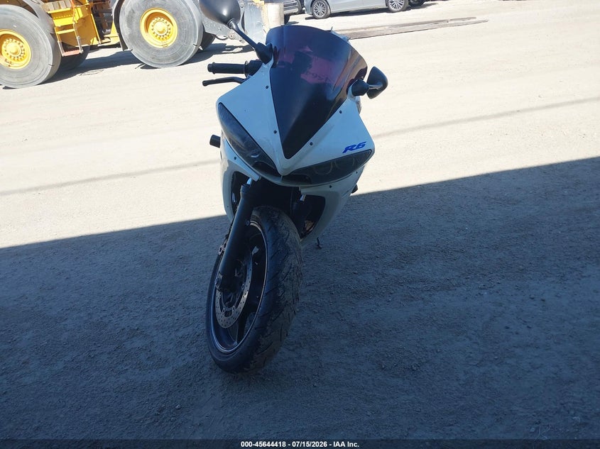 2007 Yamaha Yzfr6 VIN JYARJ06Y07A007208 IAAI salvage auction — ELECTRICAL, Salvage (California), sold $525 on 2026-07-29 (photo 5)