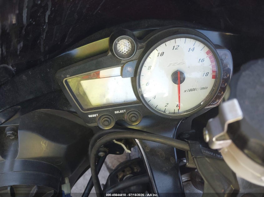 2007 Yamaha Yzfr6 VIN JYARJ06Y07A007208 IAAI salvage auction — ELECTRICAL, Salvage (California), sold $525 on 2026-07-29 (photo 7)