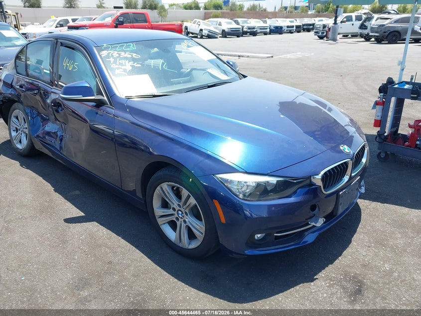 2016 BMW 3er VIN WBA8E9G53GNT84327 IAAI salvage auction — SIDE, Wait Title, sold $2,200 on 2026-07-31 (photo 1)