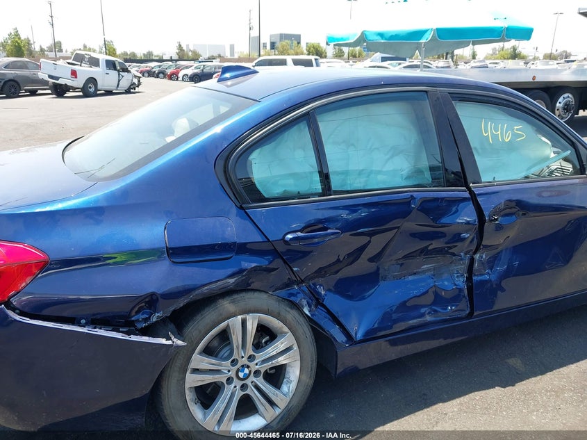 2016 BMW 3er VIN WBA8E9G53GNT84327 IAAI salvage auction — SIDE, Wait Title, sold $2,200 on 2026-07-31 (photo 6)