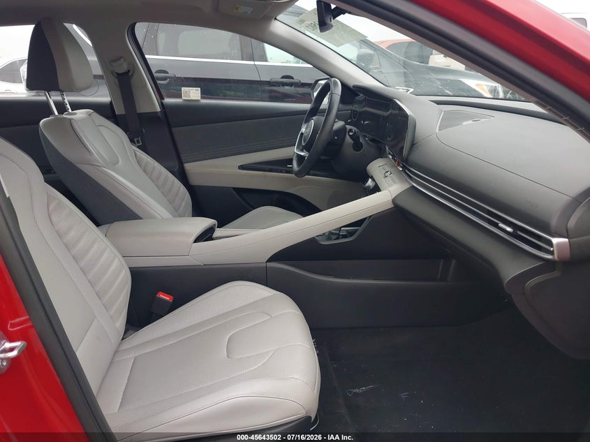 2025 Hyundai Elantra VIN KMHLP4DGXSU895141 IAAI salvage auction — LEFT FRONT, Enterprise Vehicles Clear Only (Texas), sold $13,900 on 2026-07-27 (photo 5)