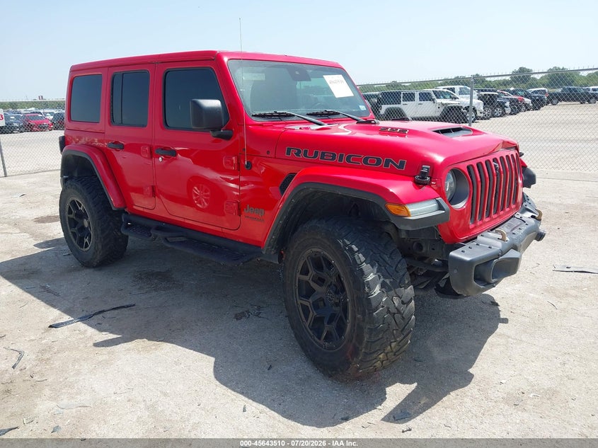 2021 Jeep Wrangler / VIN 1C4JJXSJ0MW699939 — IAAI salvage auction photo