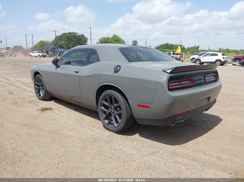 2023 Dodge Challenger VIN 2C3CDZAG4PH648873 IAAI salvage auction — LEFT FRONT, Wait Title, sold $10,600 on 2026-08-28 (photo 3)