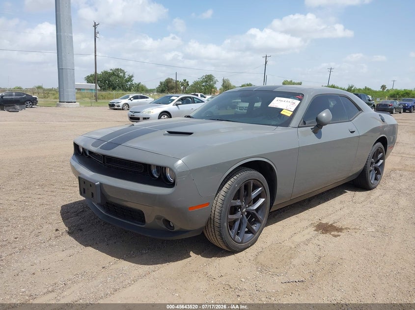 2023 Dodge Challenger VIN 2C3CDZAG4PH648873 IAAI salvage auction — LEFT FRONT, Wait Title, sold $10,600 on 2026-08-28 (photo 6)