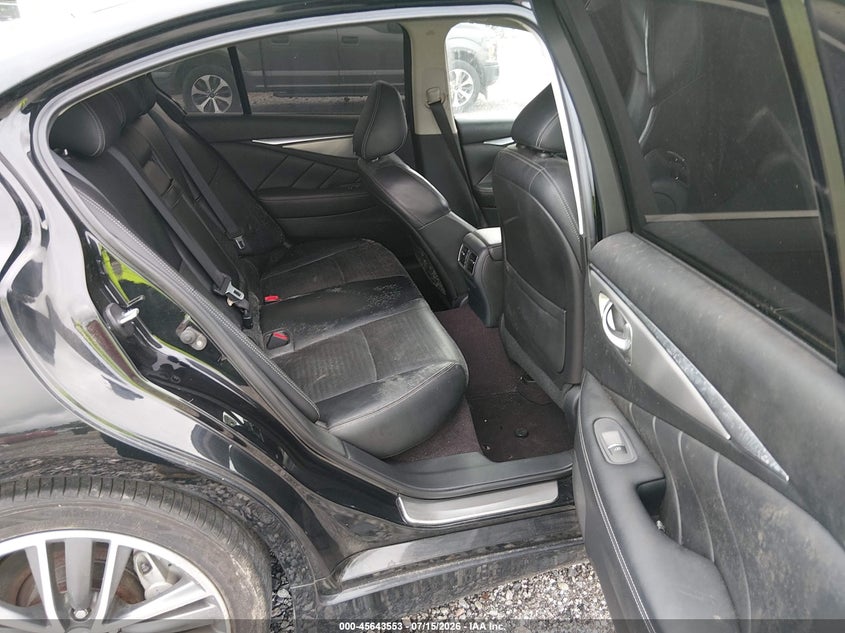 2017 Infiniti Q50 VIN JN1EV7AR9HM830609 IAAI salvage auction — ALL OVER, Salvage (Pennsylvania), sold $1,050 on 2026-07-31 (photo 8)
