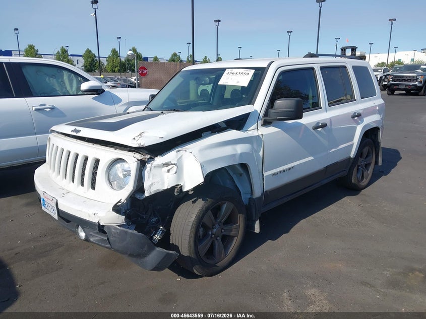 2017 Jeep Liberty (patriot) VIN 1C4NJPBA4HD200837 IAAI salvage auction — LEFT FRONT, Salvage Title, sold $1,650 on 2026-07-19 (photo 2)