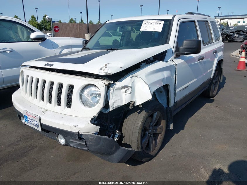 2017 Jeep Liberty (patriot) VIN 1C4NJPBA4HD200837 IAAI salvage auction — LEFT FRONT, Salvage Title, sold $1,650 on 2026-07-19 (photo 6)