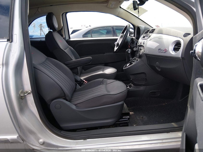 2012 Fiat 500 VIN 3C3CFFER9CT109249 IAAI salvage auction — NORMAL WEAR, Salvage Title, sold $25 on 2026-07-31 (photo 5)
