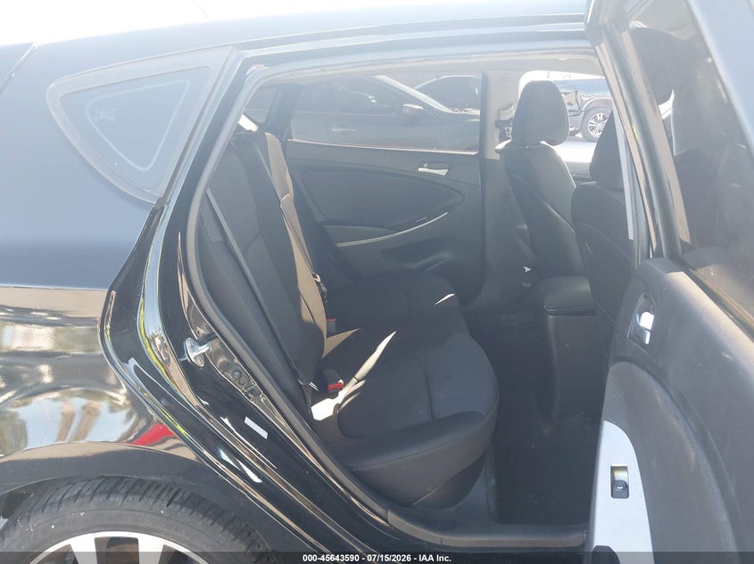 2017 Hyundai Accent VIN KMHCU5AEXHU355380 IAAI salvage auction — NORMAL WEAR, Clear - Dealer Only (California), sold $825 on 2026-07-29 (photo 8)