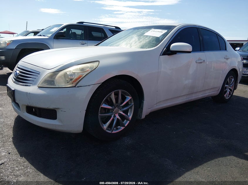 2008 Infiniti G35 VIN JNKBV61F08M253404 IAAI salvage auction — NORMAL WEAR, Clear (Utah), sold $875 on 2026-07-31 (photo 2)