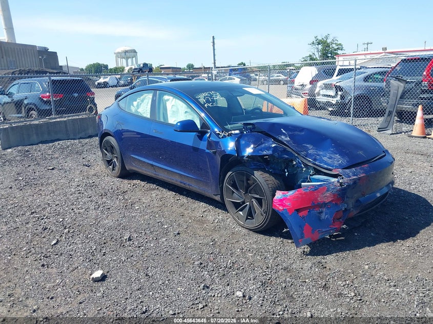 2024 Tesla Model 3 VIN 5YJ3E1EA8RF848406 — IAAI salvage auction photo