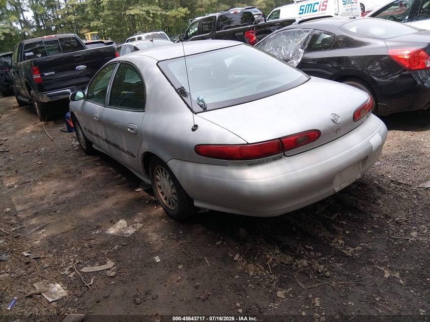 1998 Mercury Sable VIN 1MEFM50U3WA634323 IAAI salvage auction — NORMAL WEAR, Clear (Virginia), sold $25 on 2026-07-23 (photo 3)