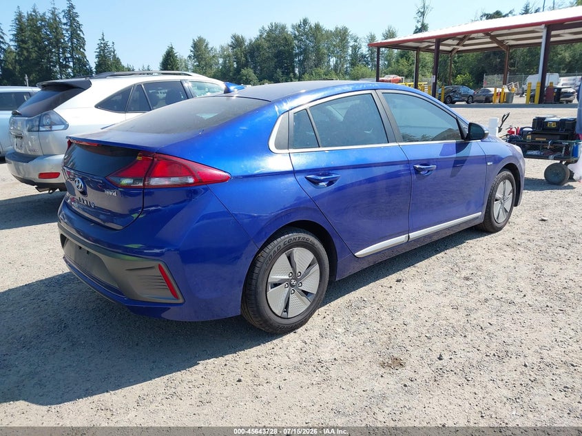 2020 Hyundai Ioniq hybrid VIN KMHC75LC6LU234812 IAAI salvage auction — NORMAL WEAR, Clear (Washington), sold $1,550 on 2026-07-29 (photo 4)
