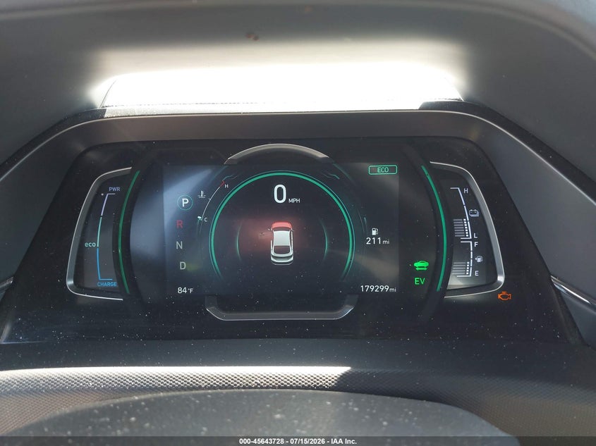 2020 Hyundai Ioniq hybrid VIN KMHC75LC6LU234812 IAAI salvage auction — NORMAL WEAR, Clear (Washington), sold $1,550 on 2026-07-29 (photo 7)